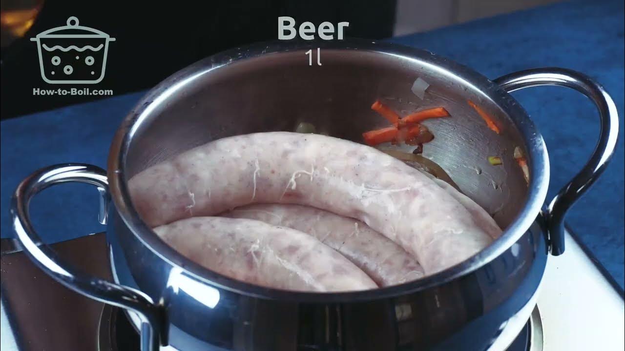 How Long to Boil Brats in Beer